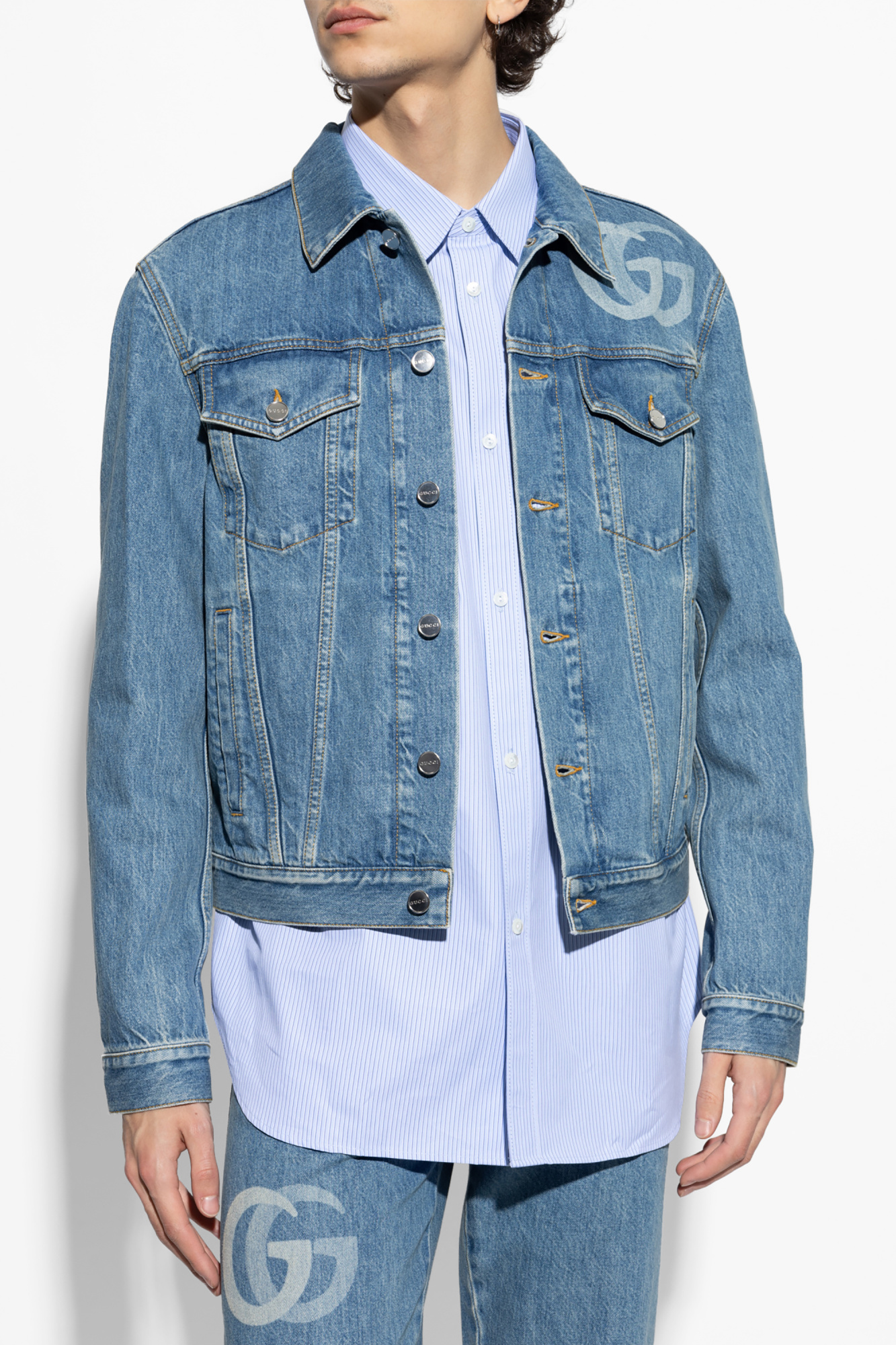 Blue Denim jacket Gucci - Vitkac Canada